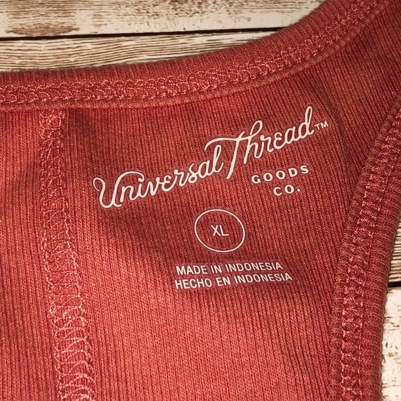 “Universal Thread” tie front kimono top w/matching racer-back rib tank set - 1sz - Picture 13 of 16